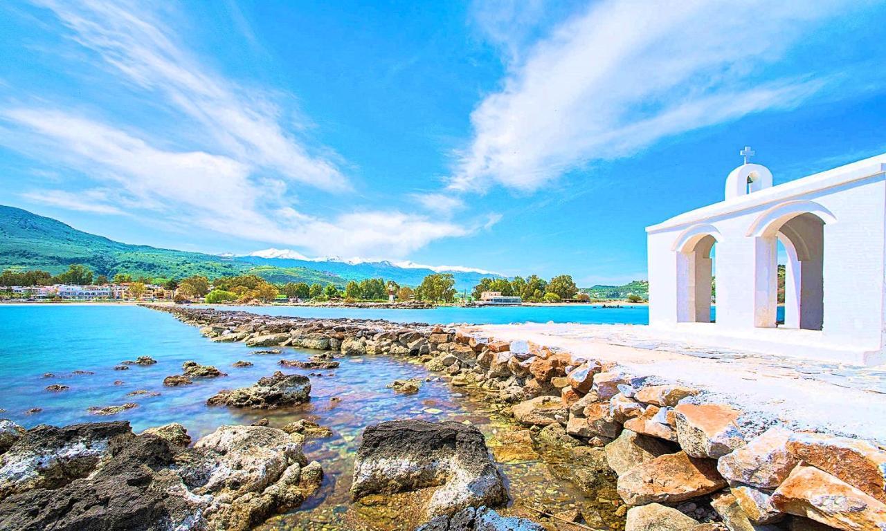 Cretan Sunset Villa Heated Pool Dhramia Экстерьер фото